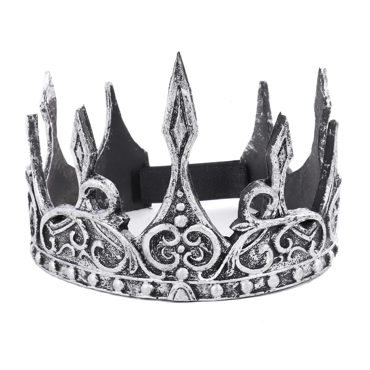 Medieval King\'s Crown Latex Foam Dress Headwear Stage Performance Props