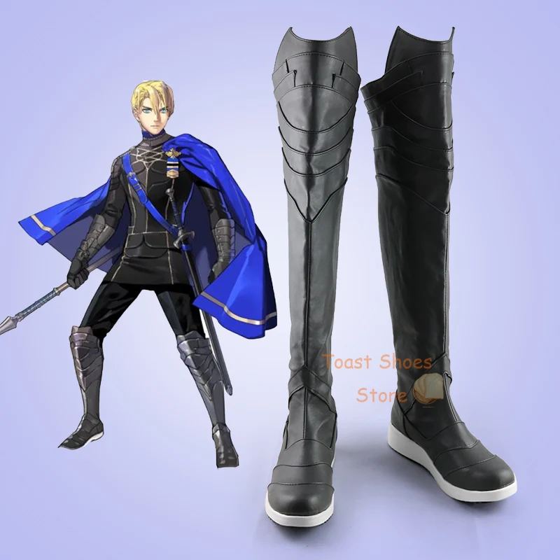 

Game Fire Emblem Dimitri Cosplay Comic Anime Game for Con Halloween Party Cosplay Costume Prop Shoes