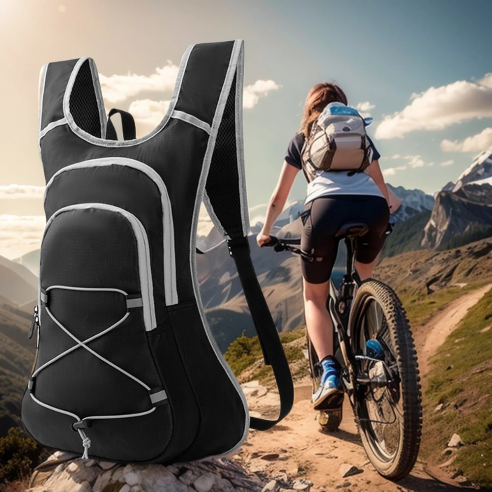 10L Hydration Backpack Water Backpack Large Capacity Water Bladder Backpack Running Hydration Pack for Running Cycling Climbing