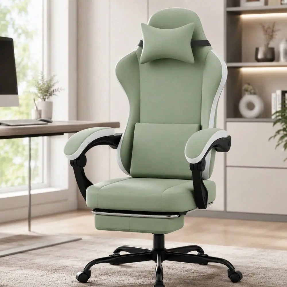 Cadeira Gamer, Cadeira Gamer com Massagem, Cadeira para Adultos, Cadeira para Videogame, Cadeira Gamer para PC, Cadeira para Computador, Cadeira Reclinável