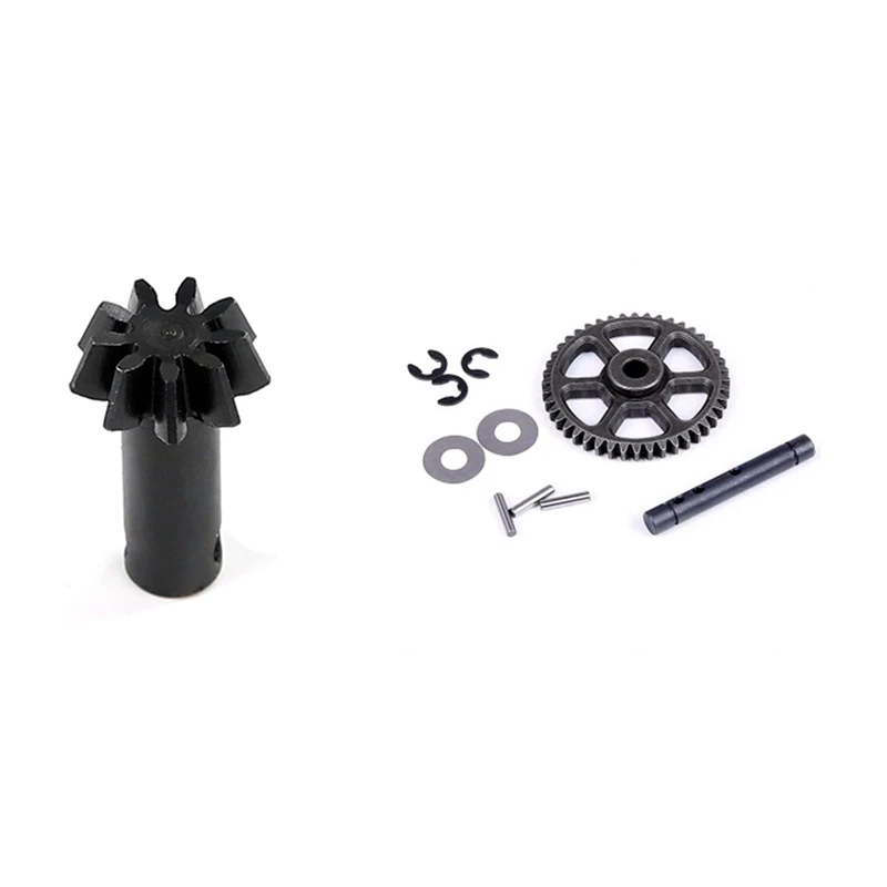 2 Set RC Car Part: 1 Pcs Drive Bevel Ggear 9T & 1 Set Middle Drive Gear Set