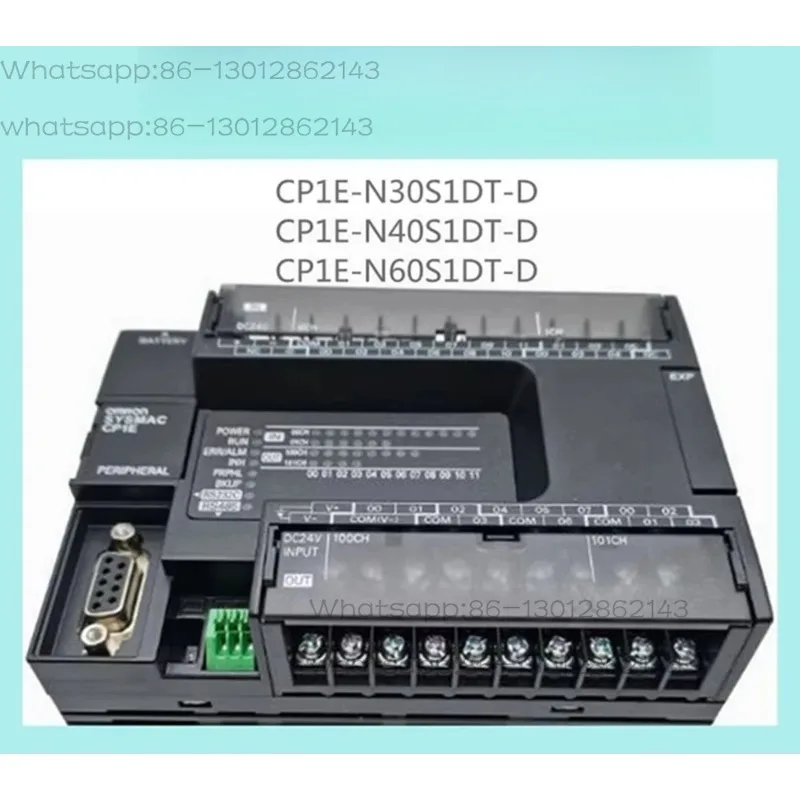 New Original Programable CP1E-N30S1DT-D CP1E-N40S1DT-D CP1E-N60S1DT-D PLC Waranty 1 Year