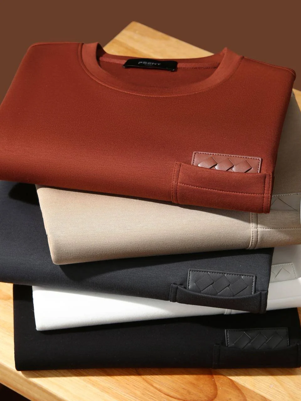 

Мужской свитшот из мягкой модальной ткани с круглым вырезом, весенний, премиум-класса, повседневный, с длинным рукавом, комфортный, приятный к телу