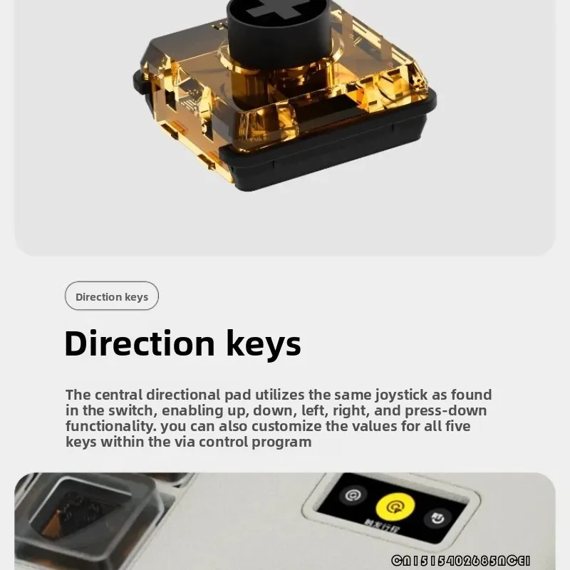 DOIO HITBOX KBGM M01 Mini Keyboard HE Aluminum Alloy Acrylic Low