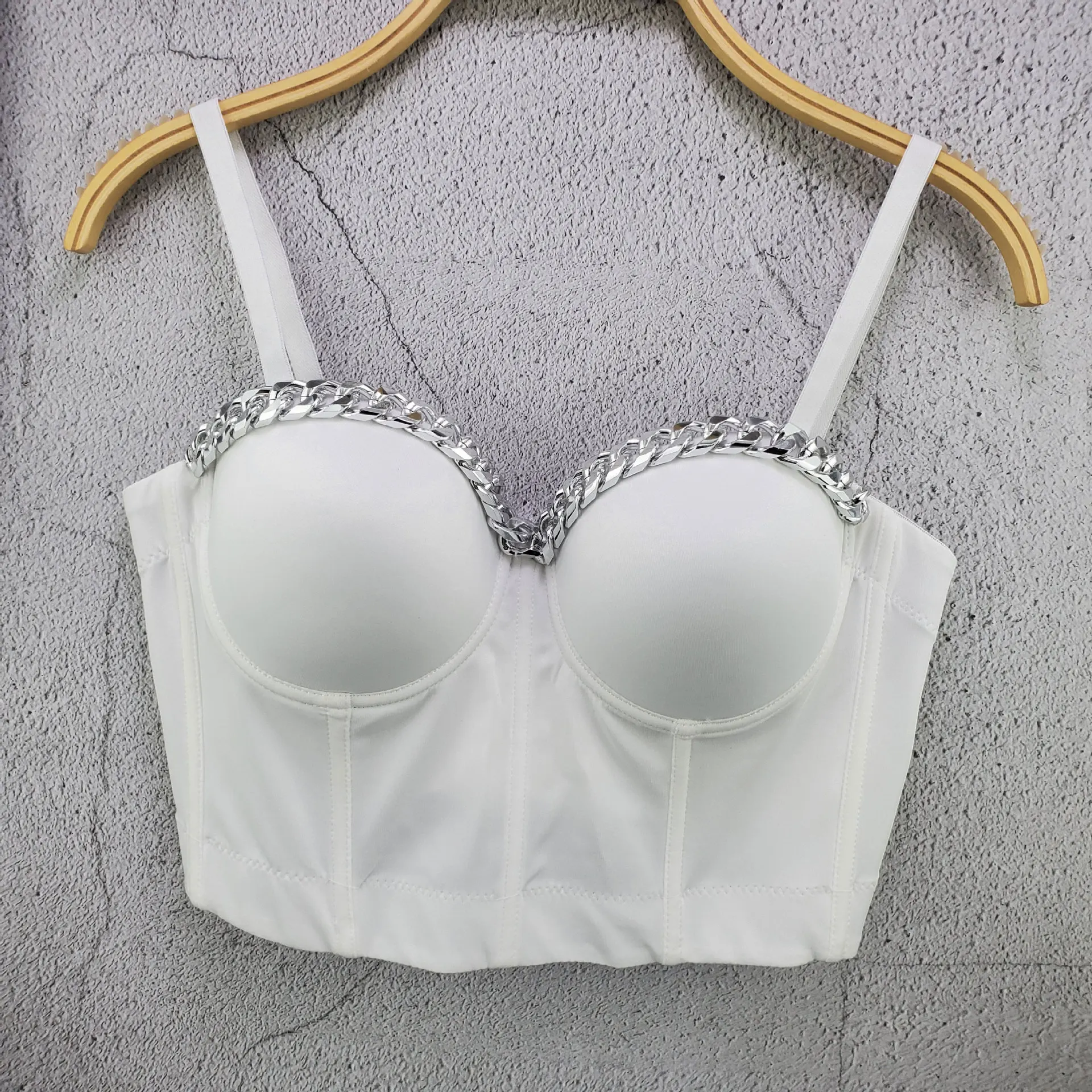 J742 Прямая поставка, майки, красивые бюстгальтеры для девочек, женская майка с цепочкой, верхняя одежда без рукавов Sweet Memory, индивидуальный топ