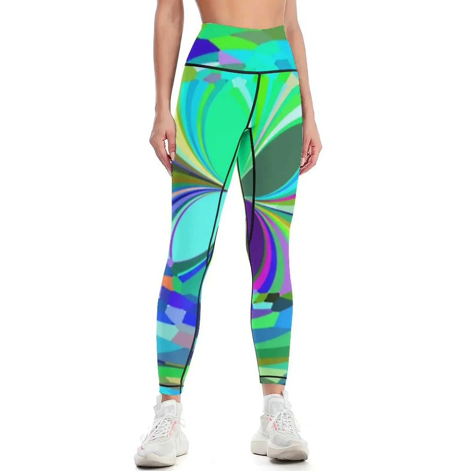 

Re-Created Butterflies XXV by Robert S. Lee Leggings Jogger pants Women's trousers for fitness Leginsy push up Womens Leggings