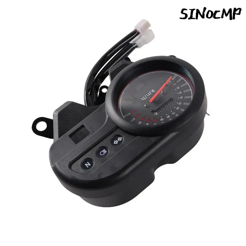 Velocímetro para tablero de motocicleta Italika Ft125 Ft150 Grafito Dt150, instrumento de calibre Digital de plástico y Metal, seguridad vial, 1 ud.