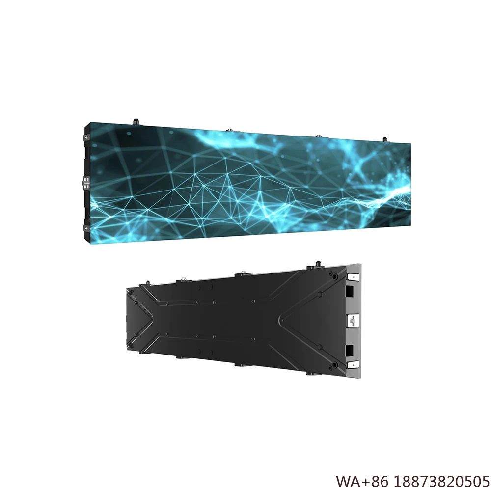 

Vcore ультратонкий внутренний передний сервисный магнит 1000*250 мм литье под давлением алюминиевая рамка реклама фиксированный светодиодный дисплей панель P3.9