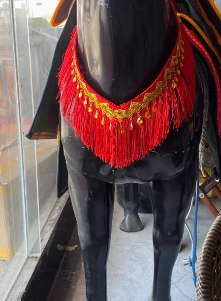 Pferdeausrüstung, Nylonlinie, Leder, multifunktionale Brust, feine Reithalfter