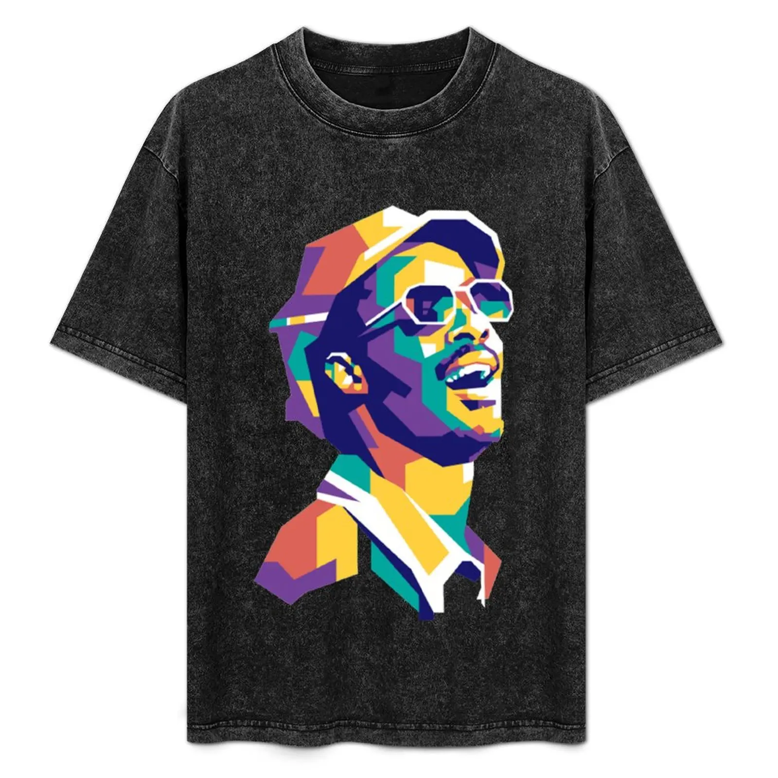 

Stevie Wonder Stevie wonder T-Shirt Big Size Simple T-Shirt