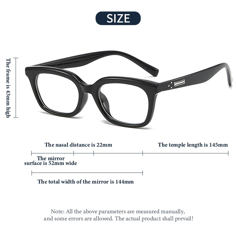 BEAU FIVE 2025 نظارات طبية مخصصة نظارات متعددة البؤر التقدمية للنساء والرجال إطار هجين مربع مستدير على شكل عين القطة 1232