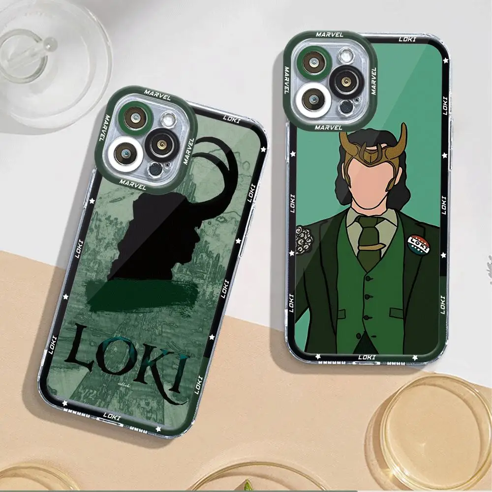 Marvel LOKI Cute  Phone Case for Apple iPhone 13 12 Mini 8 Plus XS X 7 14 Pro Max 11 Pro SE 15 Pro XR Cover