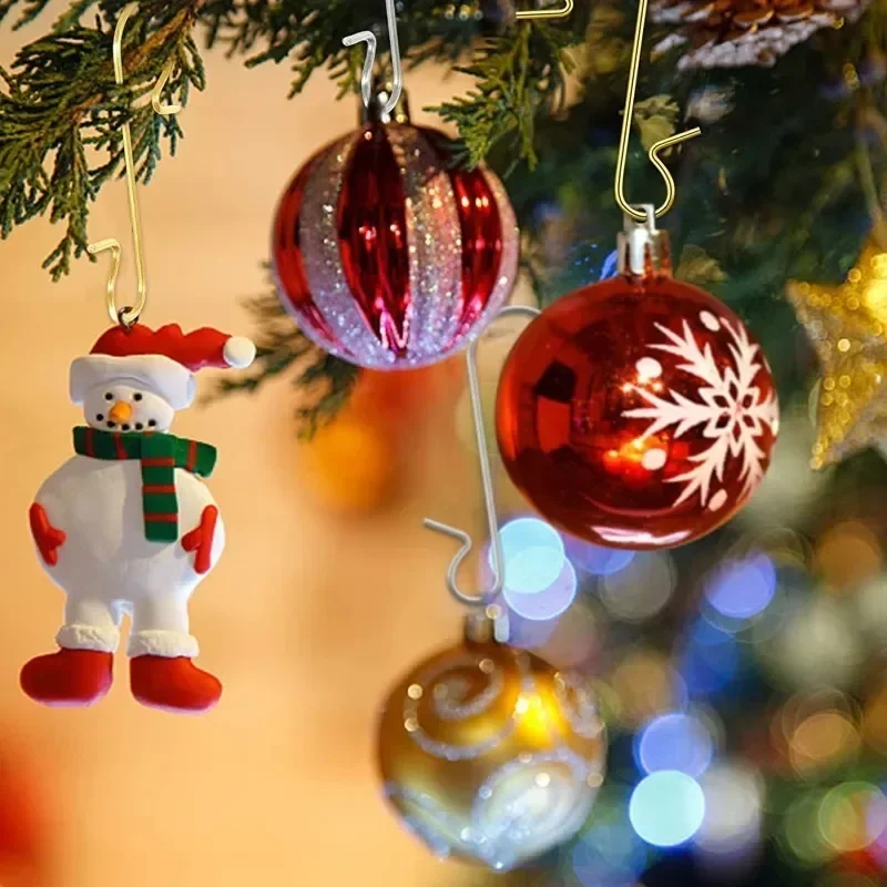 Colorful Christmas Ornament Hooks 3