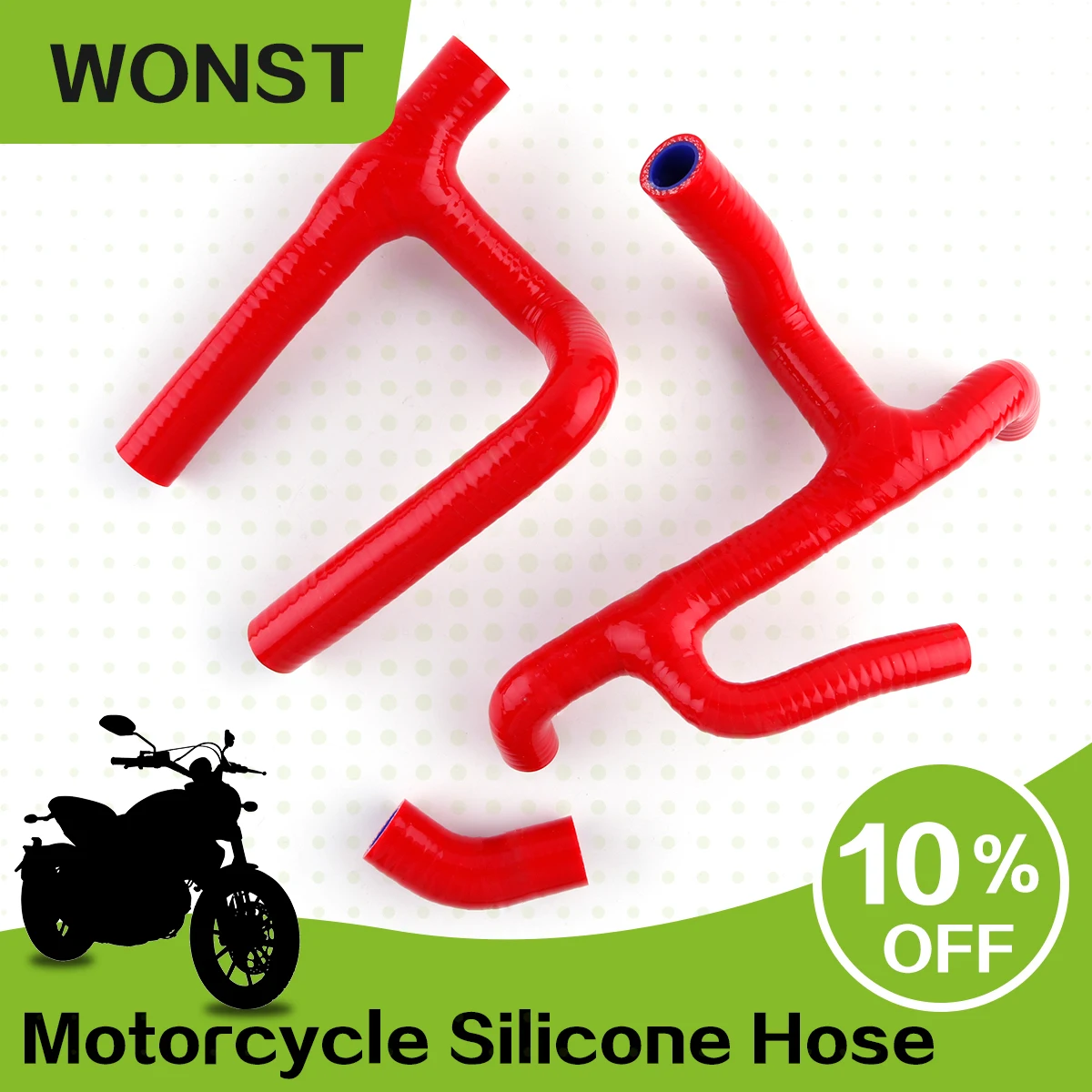 

For 2010-2013 HUSQVARNA TE 250 TE 310 High Performance Silicone Radiator Hoses