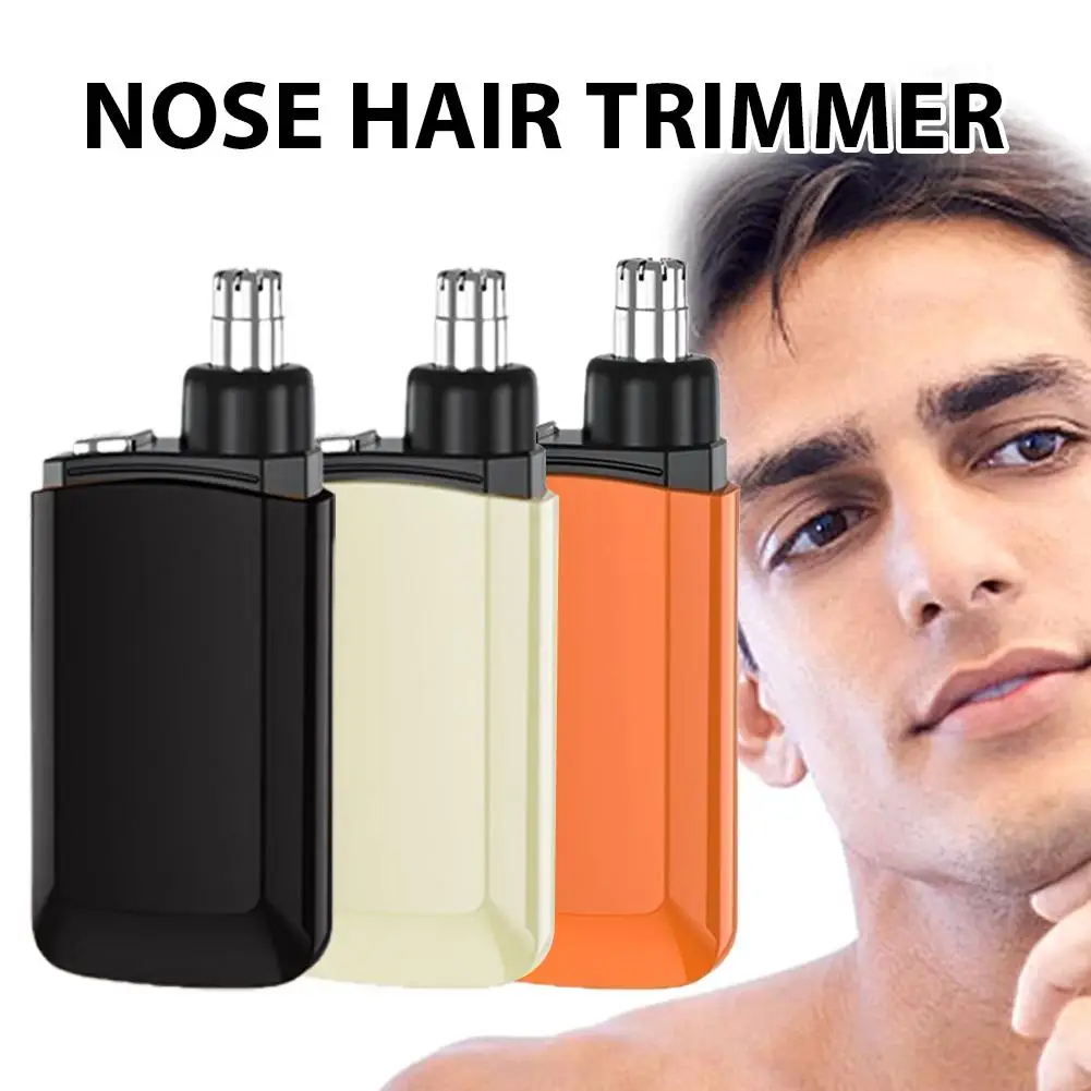 ماكينة تشذيب شعر الأنف والأذن قابلة لإعادة الشحن عبر USB للرجال، تصميم صغير محمول مع شحن سريع، ماكينة قص شعر الأنف الكهربائية #1