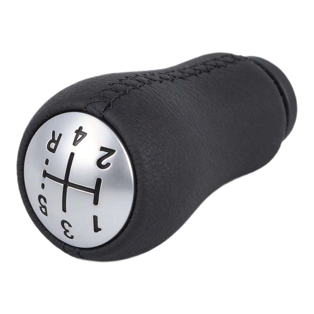 Vehicle Customization Auto Gear Lever Versatile Gear Knob Compatibility PU Leather Knob Sleek Interior Upgrade
