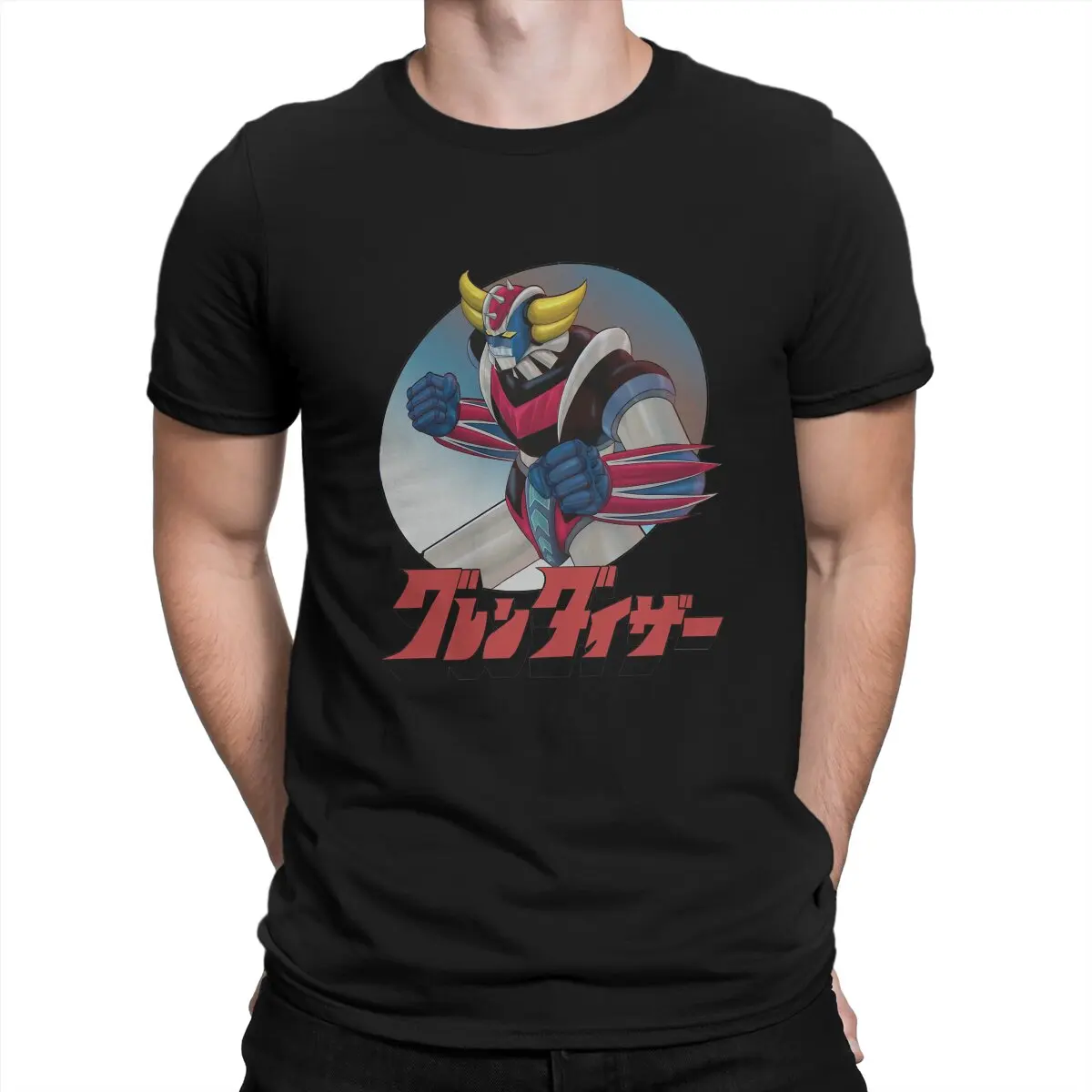 UFO Robot Goldrake Grendizer Anime Anime Classic Tshirt Graphic Men Tops Vintage Grunge Summer Clothes Harajuku T Shirt