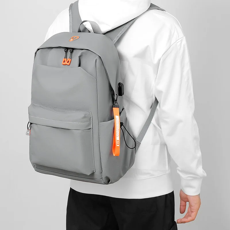 Europe and The United States New Fashion Backpack New Leisure Backpack Male High-capacity Student Bag Travel Bag Laptop Bag