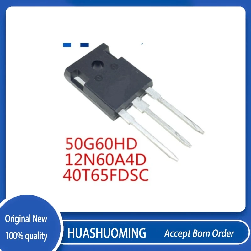 5Pcs/Lot 40T65FDSC 12N60A4D HGTG12N60A4D 50G60HD FGW50N60HD TO-247