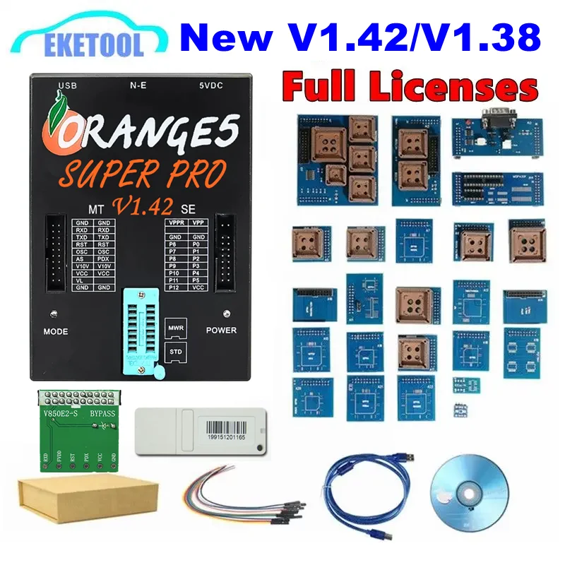 New V1.42 V1.38 Orange5 Full Licenses Professional Full Packet Hardware +Enhanced Function V1.34 Orange 5 Plus V1.35