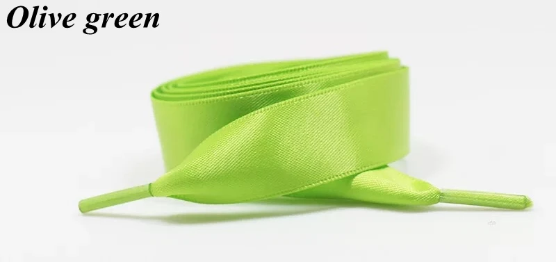 1 Paar Satin-Seidenband-Schnürsenkel für Sneaker, 2 cm Breite, 80 cm/100 cm/120 cm Länge – Detail 23
