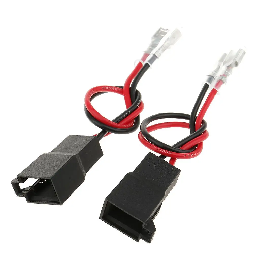 Car Audio Speaker Wire 2 Pin Plug Wiring Harness for Easy Installation for Vauxhall Corsa Zafira Vectra for audi for vw