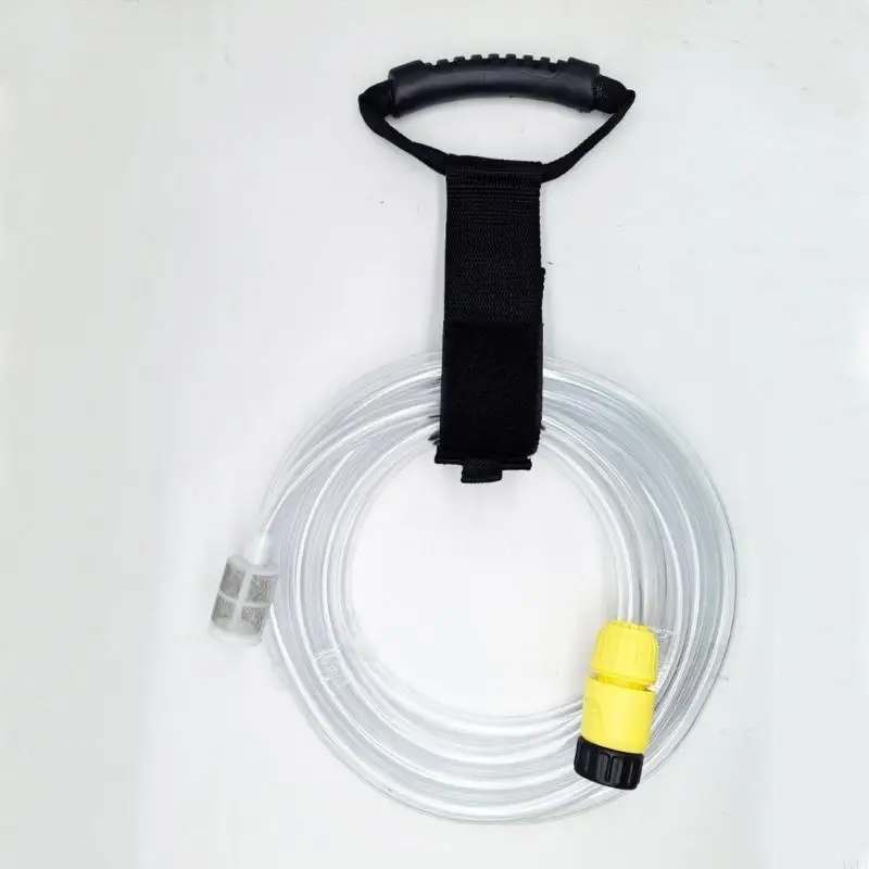 Water Hose 5m PVC Flexible Suction Hose High Pressure Washers Replacement Hose for Car Wash, Patio & Garden Clean