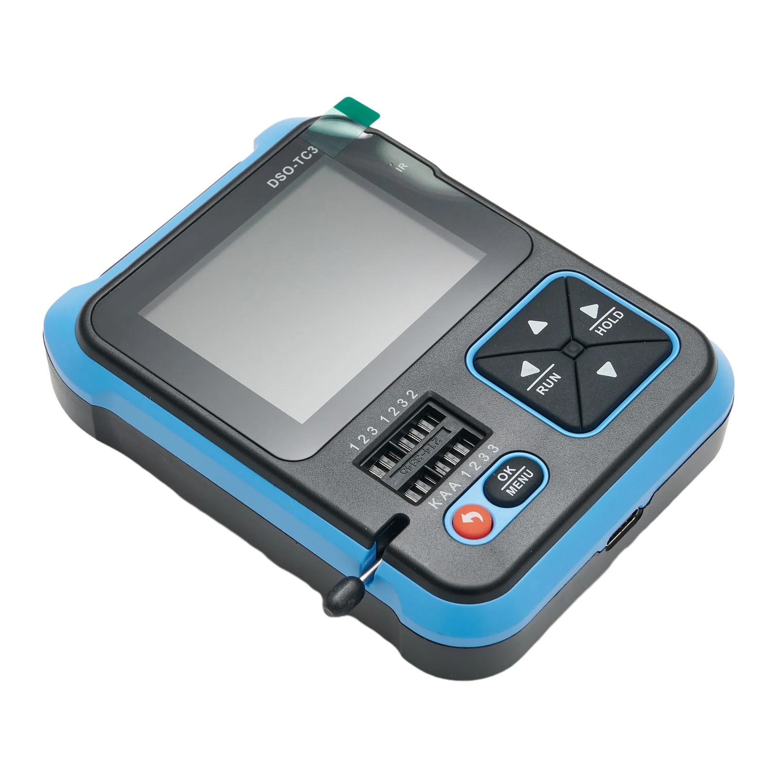 Multifunction Digital Oscilloscope Transistor Tester and Signal Generator with HD Display and Foldable Bracket