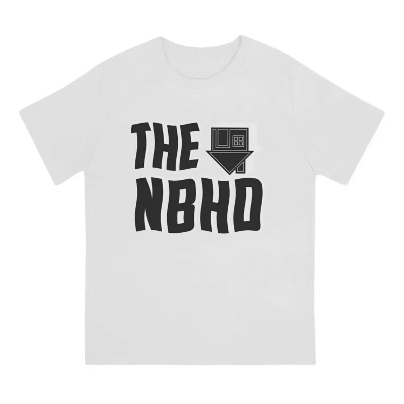 Men T-shirt band rock funny 100% cotton tee shirt short sleeve The NBHD neighbor T shirt o neck clothing party