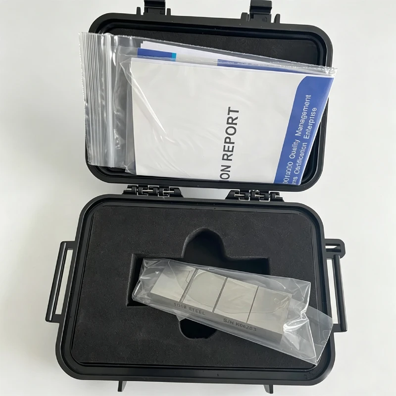 Eddy Current Calibration Test Block NDT ET Reference Standard Block for Ultrasonic & Eddy‑Current Flaw Detector Calibration