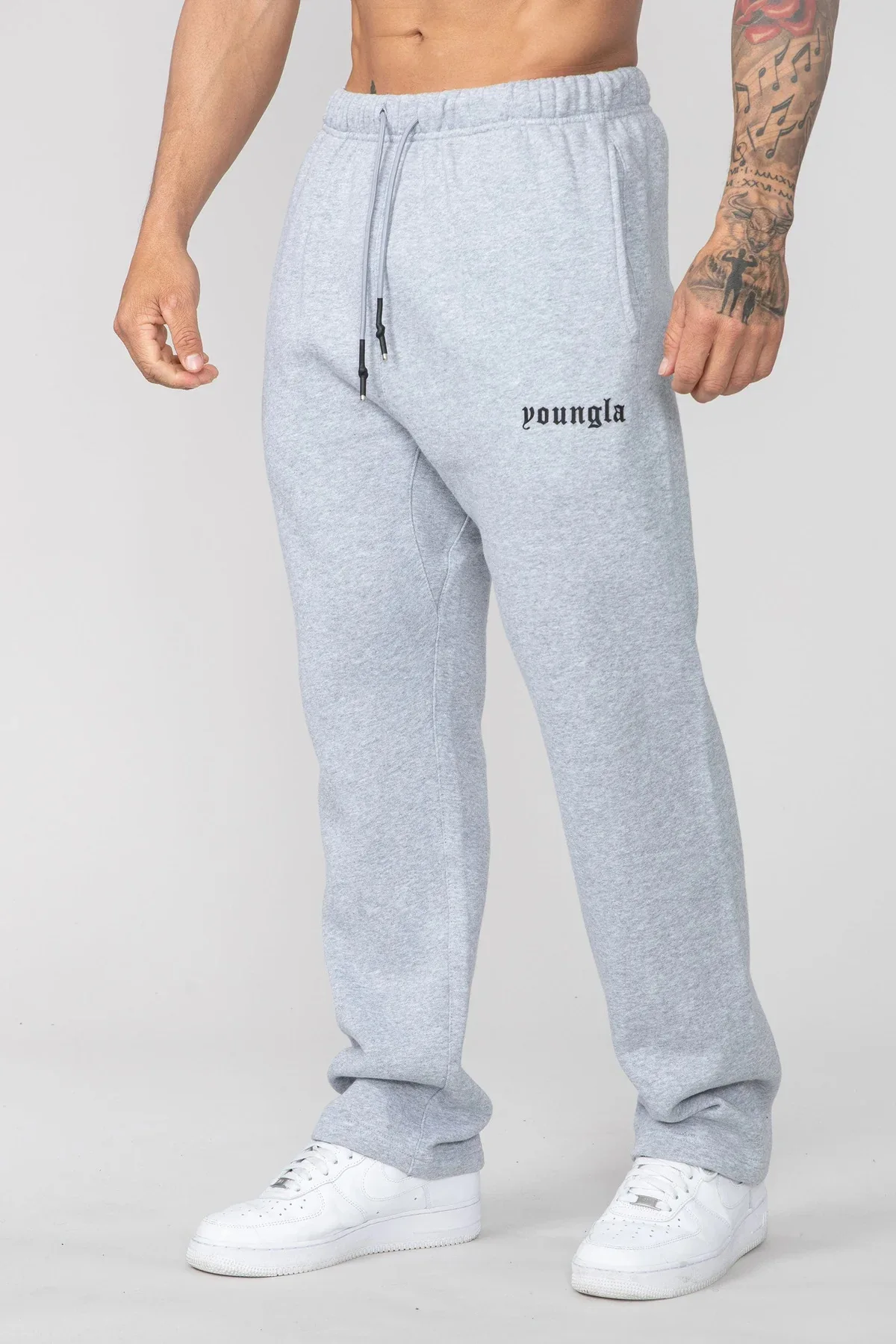 

Men's Casual Pants Elastic Straight Printed Trousers Man Hip Hop Fashion Go With Everything Jogging Pants Men