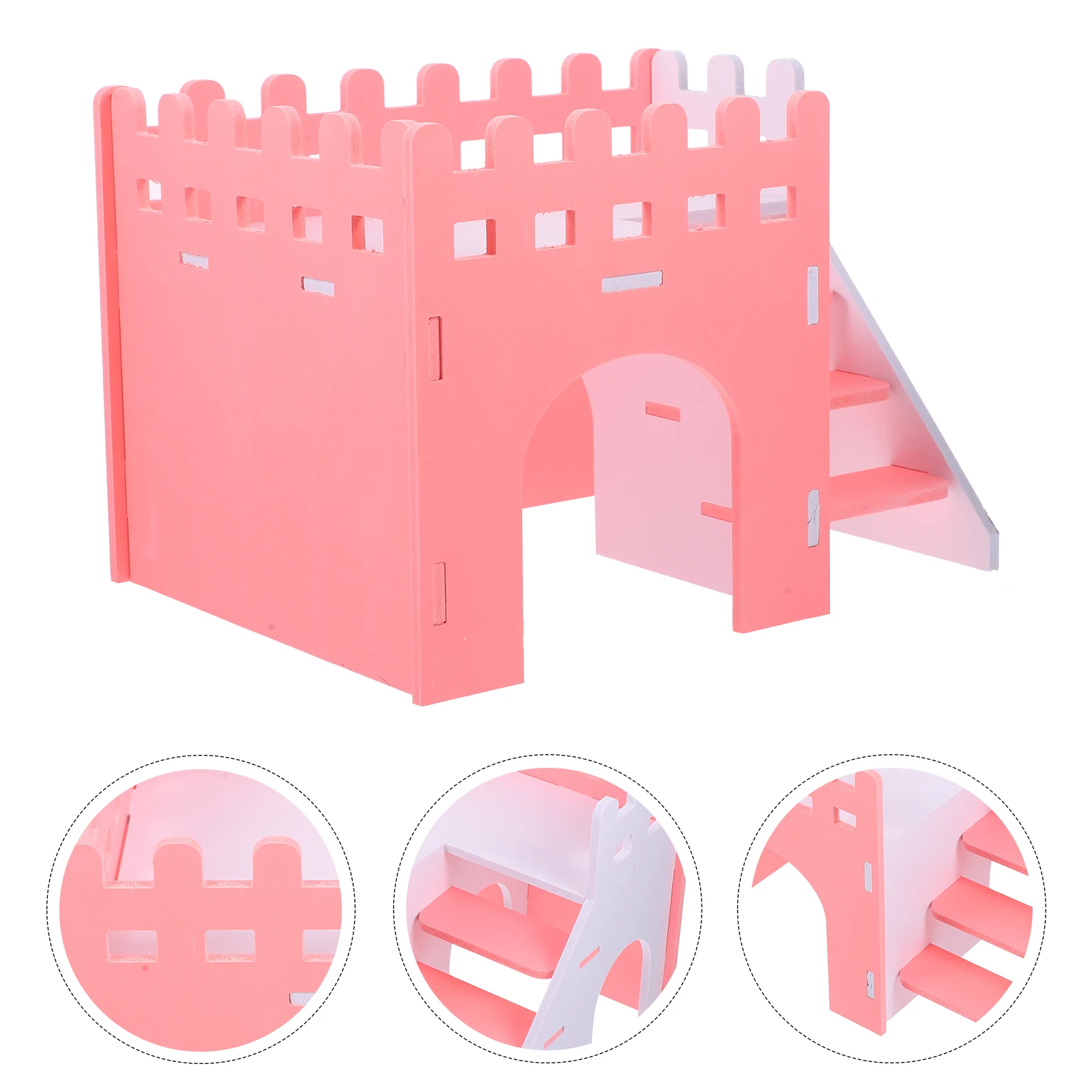 

Animal Tube Cage Rat Hideout Washable Small Hut Habitats for Hamster Pvc Chinchilla Gerbils