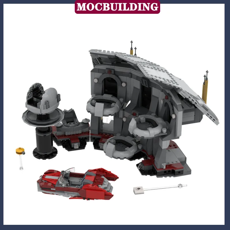 MOC Space Movie Senate Model Duel Building Block Assembly Building Collection Series Toy Gifts