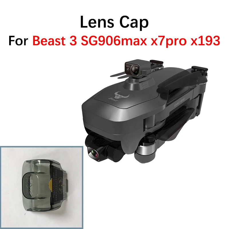 For Beast 3 SG906max/ x7pro/x193 Drone Gimbal Camera Lens Cap Scratch Resistant Protective Cover Accessories