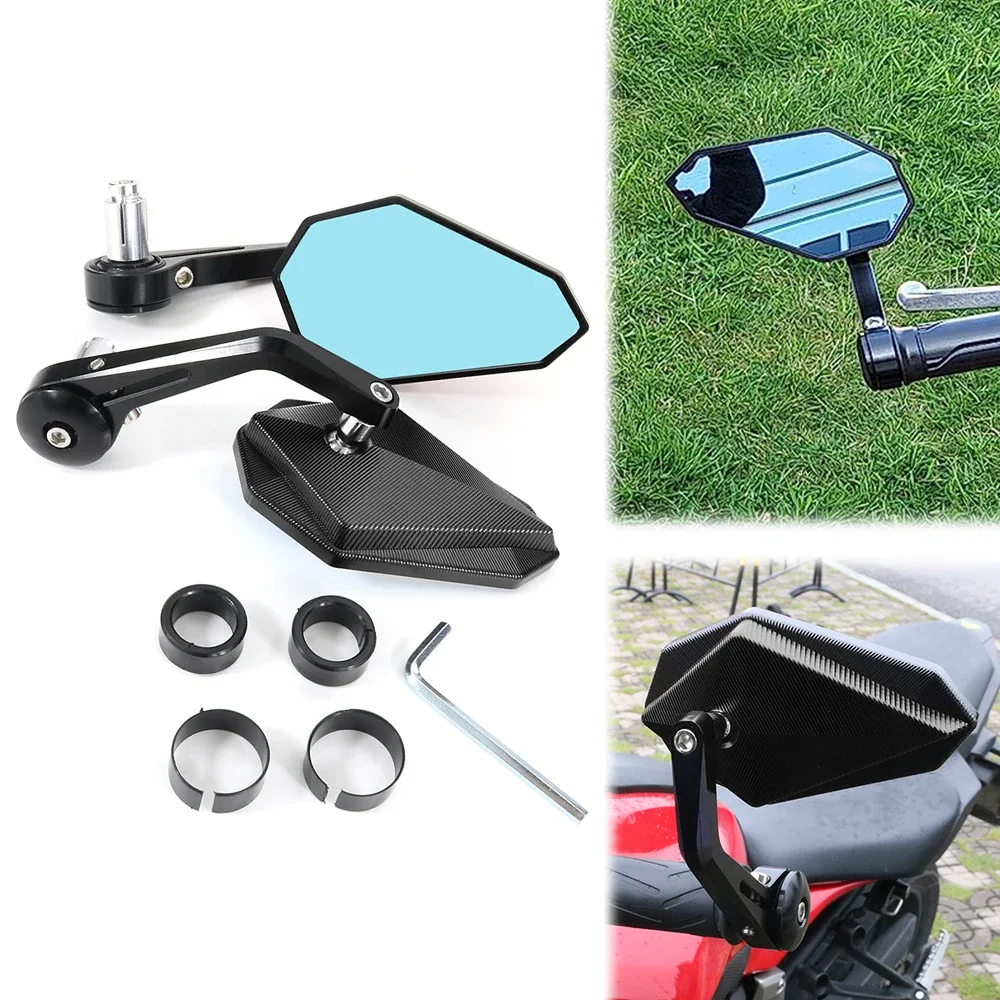 

Универсальные зеркала заднего вида 7/8 дюйма (22 мм) для Suzuki GSXR125, Bandit, Ducati Monster, KTM 690, Enduro 390, 790 ADV