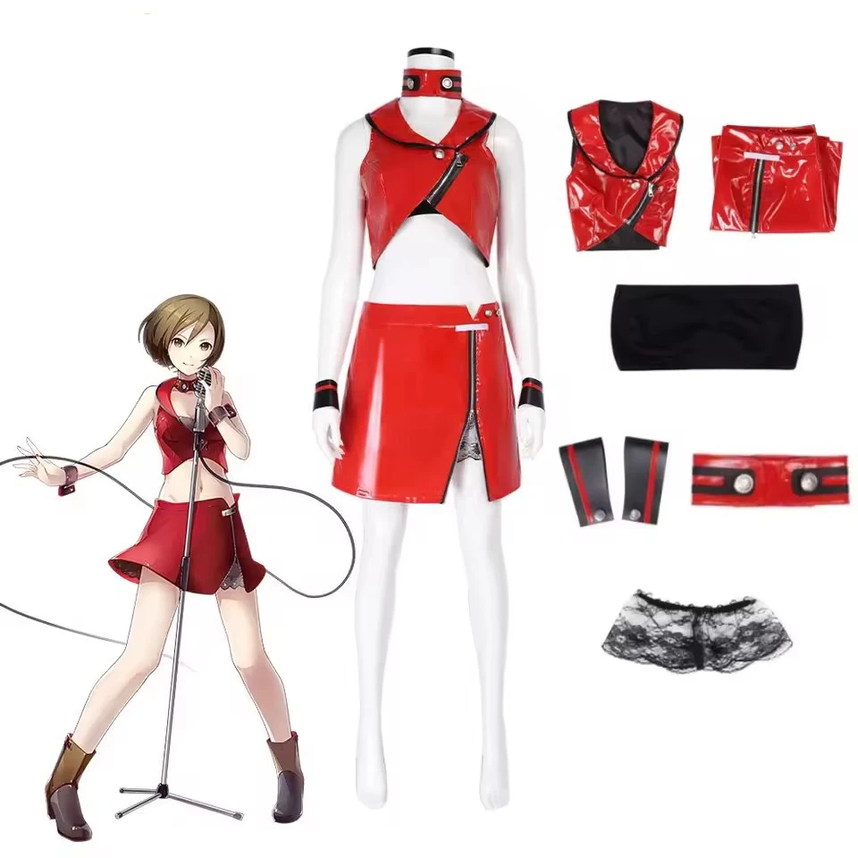 anime-project-sekai-colorful-stage-cosplay-red-mini-skirt-strapless-halloween-suit-vocaloid-meiko-sakine-meiko-cosplay-outfit