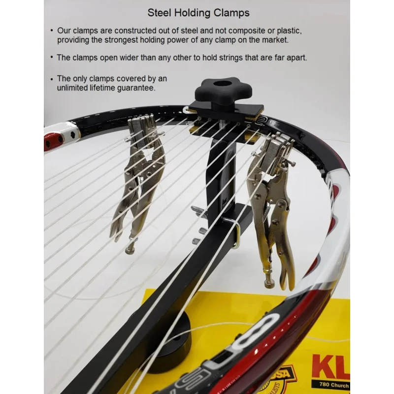 AQKlippermate ®   Raqueta de tenis / Stringer de raqueta