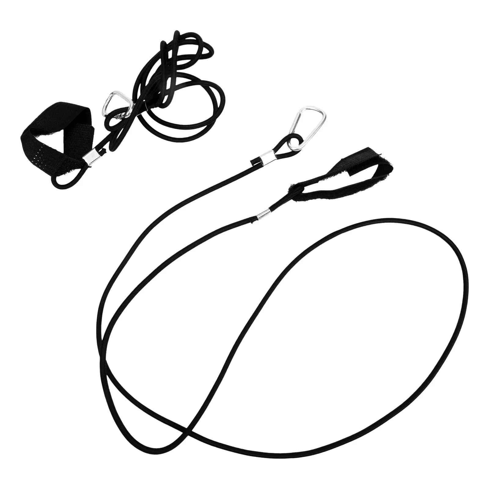 

2Pcs Kayak Paddle Leash Elastic Luggage Strap Stretchable Paddle Safety Line for Boat Roof Rack Mounting Outdoor Kayaking Fixed