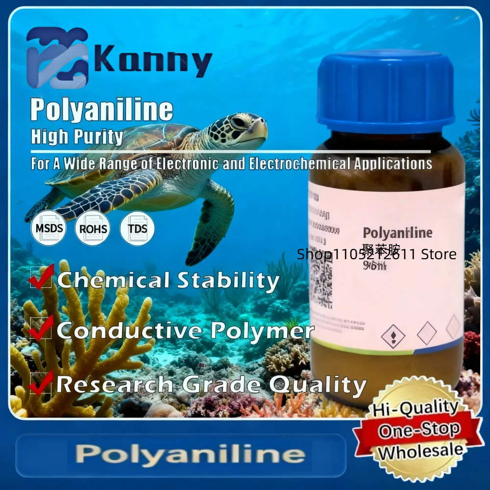 Polyaniline Laboratory Reagent Conductive Polymers CAS Number: 5612-44-2 Chemical Experimental Original Product