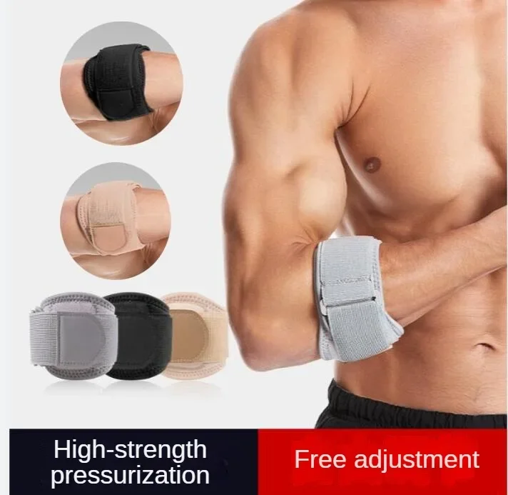 Bretelles de coude pour tendinite, sangle de renfort pour avant-bras de tennis et de golf, coussin de compression, enveloppes de bande de support de coude Charleroi Eve oto, 1PC