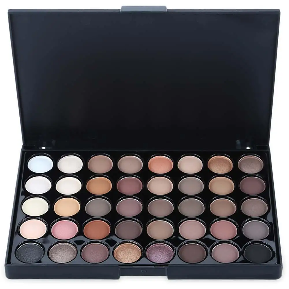 40 Màu Matte Eyeshadow Palette Lấp Lánh Màu Mắt Chống Thấm Nước Bền Trang Điểm Lắc Chân Nữ Thời Trang Phụ Nữ Làm Đẹp Mắt