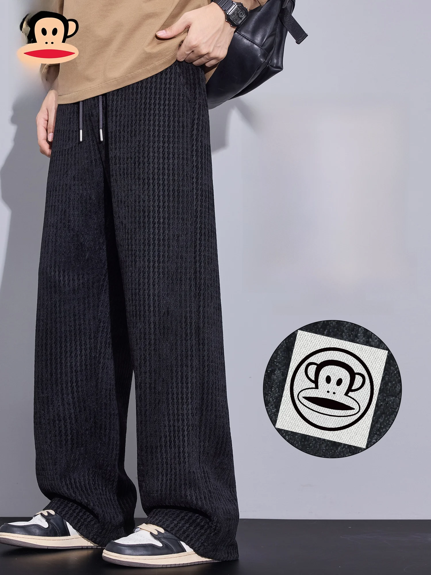 

Мужские зимние брюки Paul Frank: свободные, широкие, прямые, комфортные, модные, для отдыха