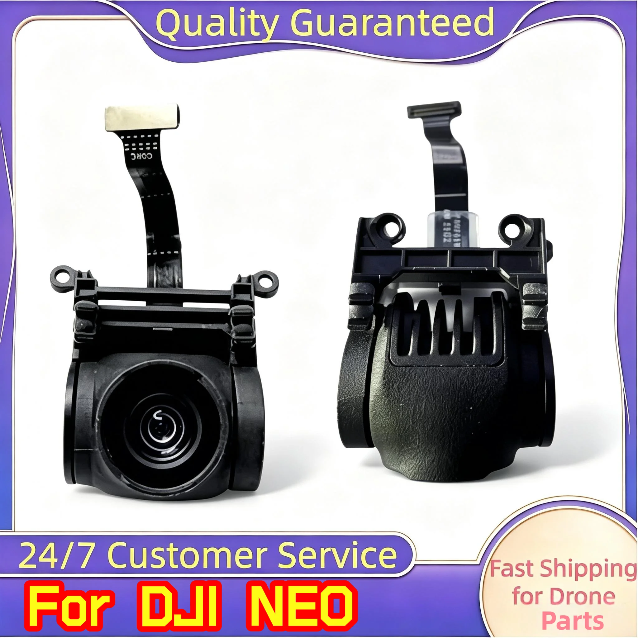 For DJI NEO Original 95% New Gimbal Camera PTZ Camera and Shaft Arm Assembly Replacement Repair Spare Accessories