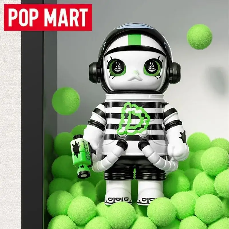 POP MART Mega Space Molly 100% serie 4 caja ciega Guess Bag caja misteriosa juguetes muñeca Linda figura de acción de Anime regalo adorno de escritorio