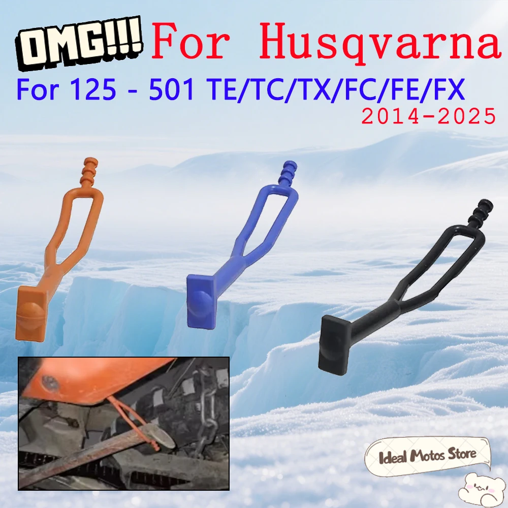 

For Husqvarna TE TC TX FC FE FX 125 150 250 300 350 450 501 Husaberg TE Motocross Accessories Rubber Kickstand Side Stand Strap
