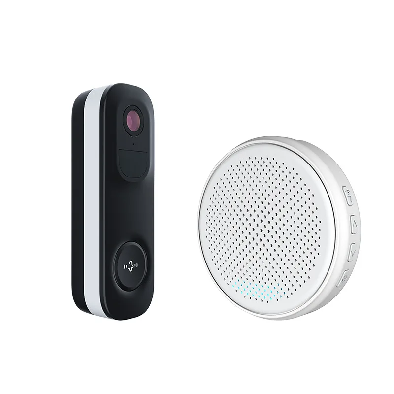 Vicohome-Sonnette IP Wi-Fi sans fil, faible consommation d'énergie, visiophone, interphone visuel, judas, caméra de porte, 2K, UHD, tendance