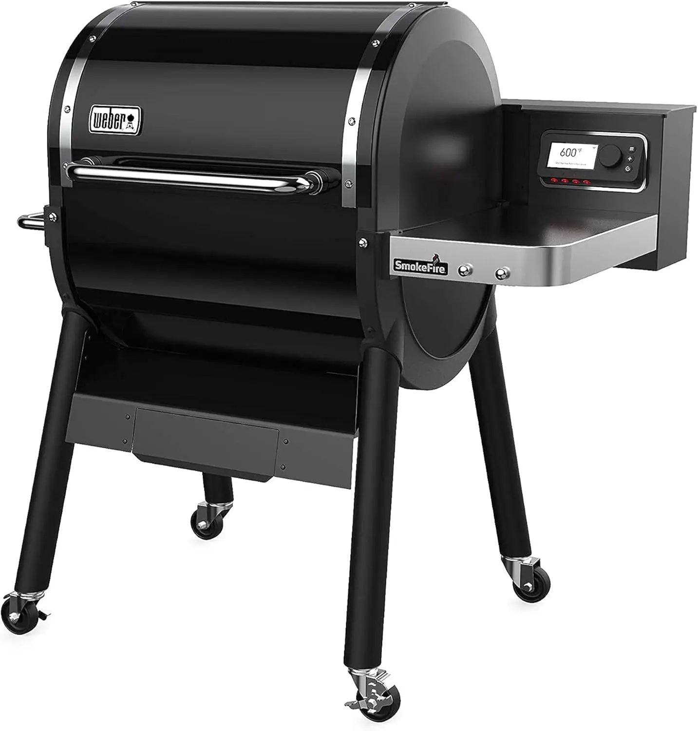 4 Wood Fired Pellet Grill, Black, 2nd Generation