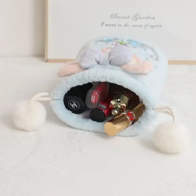 13 cm Disney Linabell Stellalou Gelatoni Miękki Pluszowy Zestaw Torebek Kosmetycznych Przenośny Duży Pojemnik Prezent Urodzinowy dla Dziewczynki