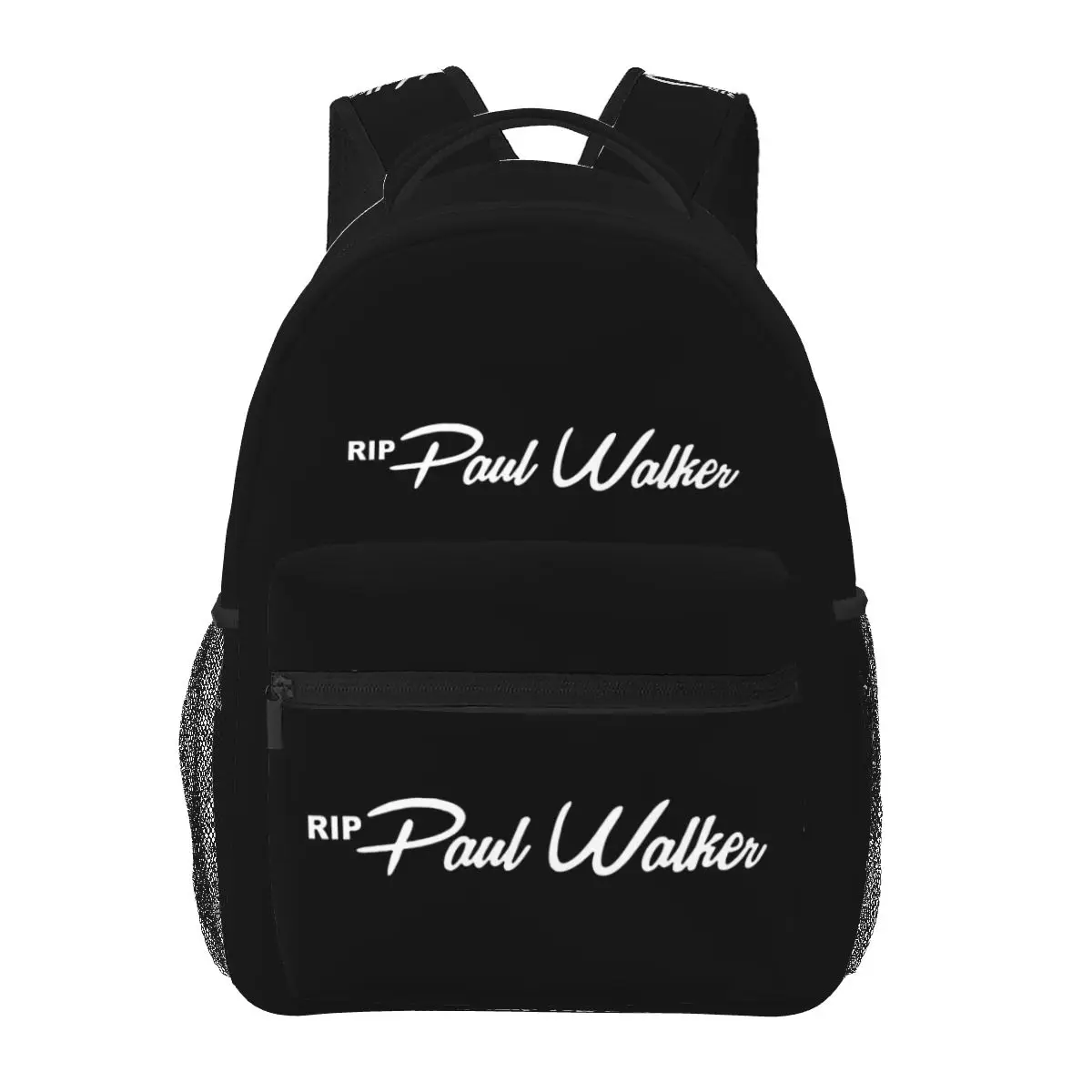 RIP Paul Walker JDM Fast And Furious Backpacks Boys Girls Bookbag Students School Bags Travel Rucksack Shoulder Bag