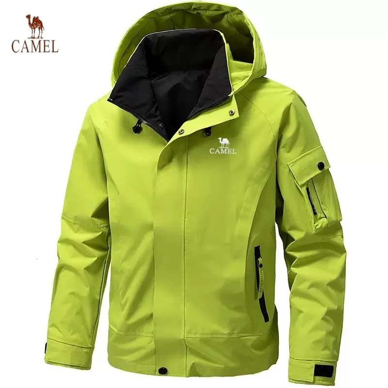 

CAMEL new autumn and winter high-quality stormtrooper jacket men's casual windproof and warm outdoor sports mountaineering jacke